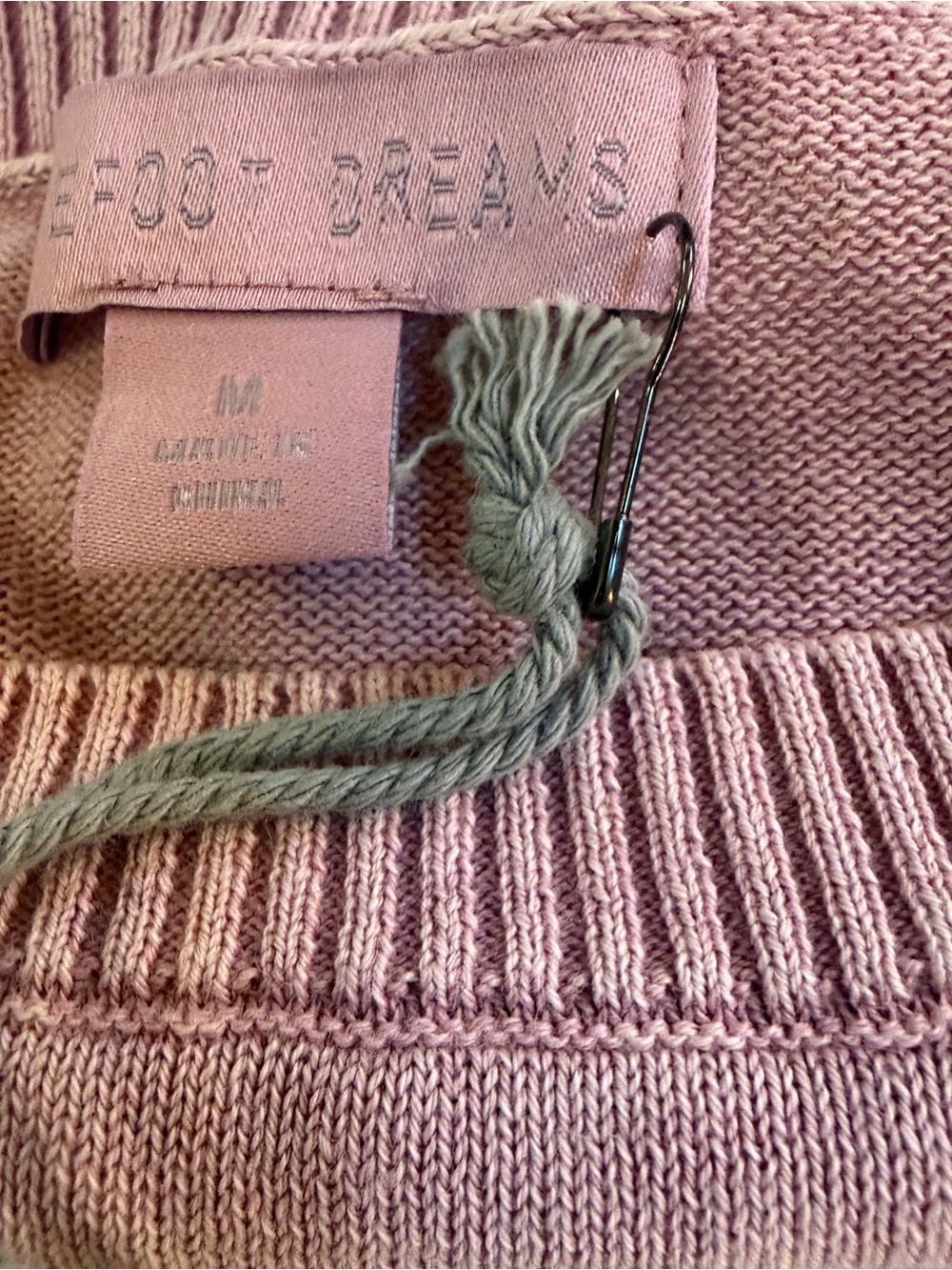 Barefoot Dreams Dusty Rose Crewneck Sweatshirt - Picture 7 of 8